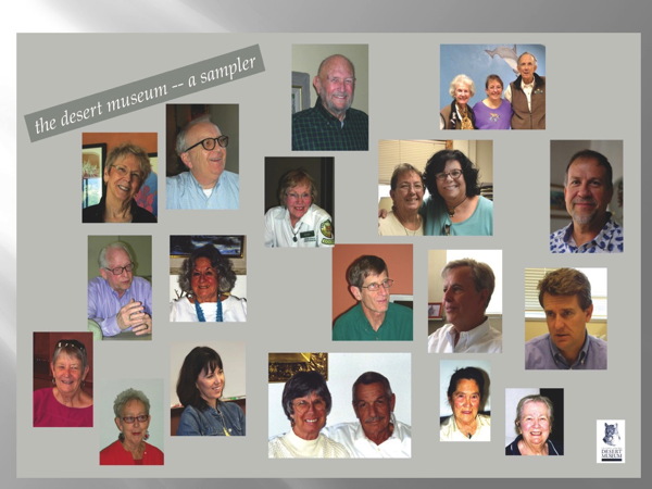 First Collage of Faces of our Oral History Project