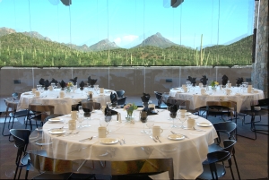 View of Banquet Setup, Baldwin Education Building
