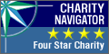 Charity Navigator 4 Star Rating