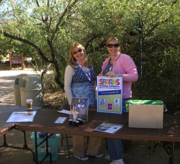 Parents enjoying science activities