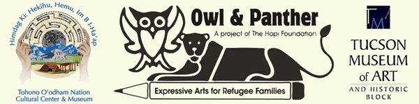 In conjunction with the Tohono O'odham Nation Cultural Center and Museum, the Owl and Panther project of the Hopi Foundation, and the Tucson Museum of Art
