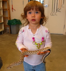 Child with Snake