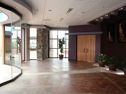 Lobby of the Warden Oasis Theater