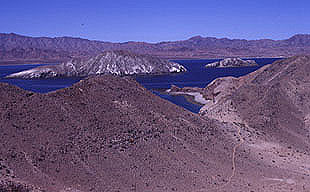 view from Ventana Is., Baja California