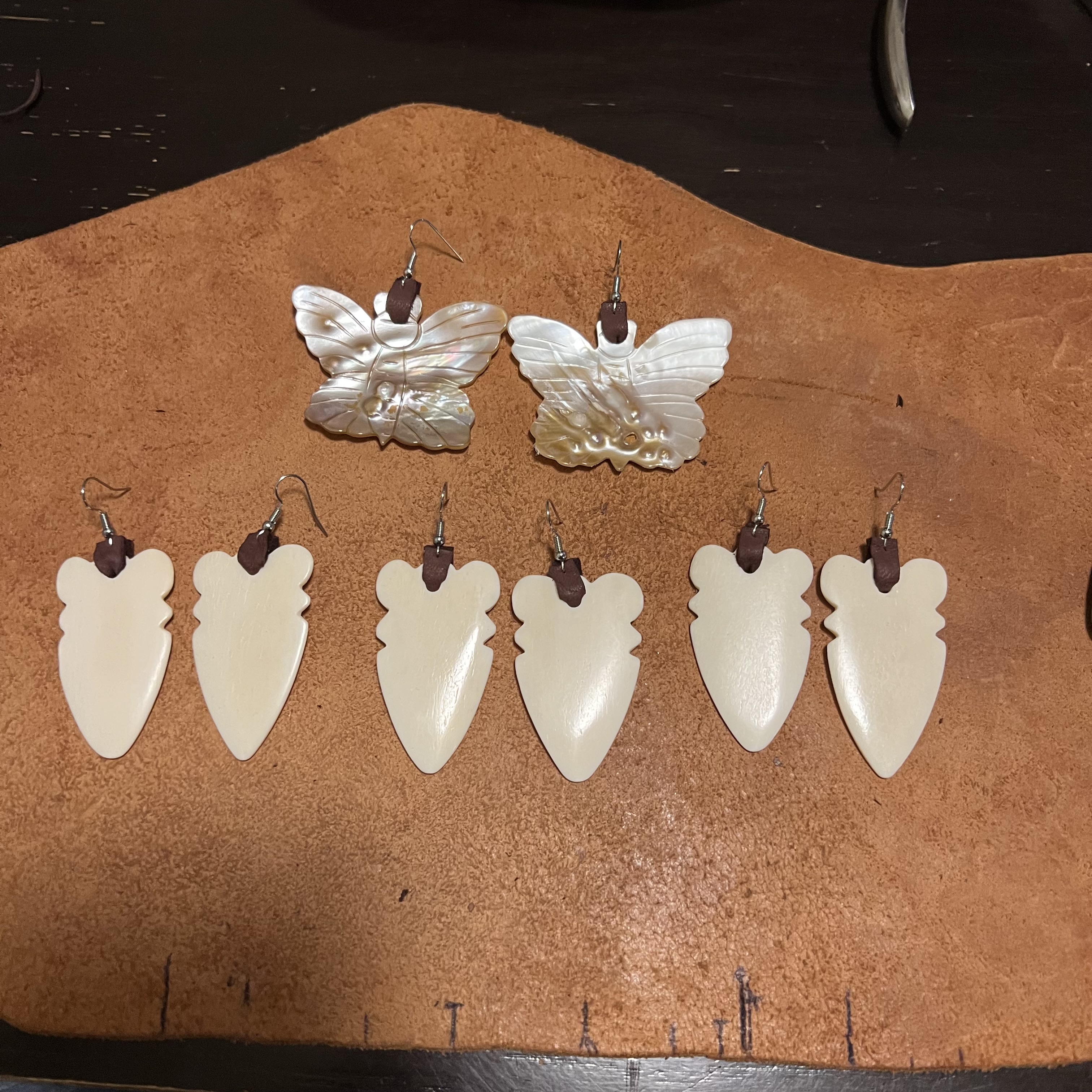 Various earrings