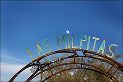 Las Milpitas entrance sign