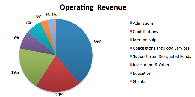 Operating Revenue Pie Chart